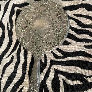 Vintage sterling mirror